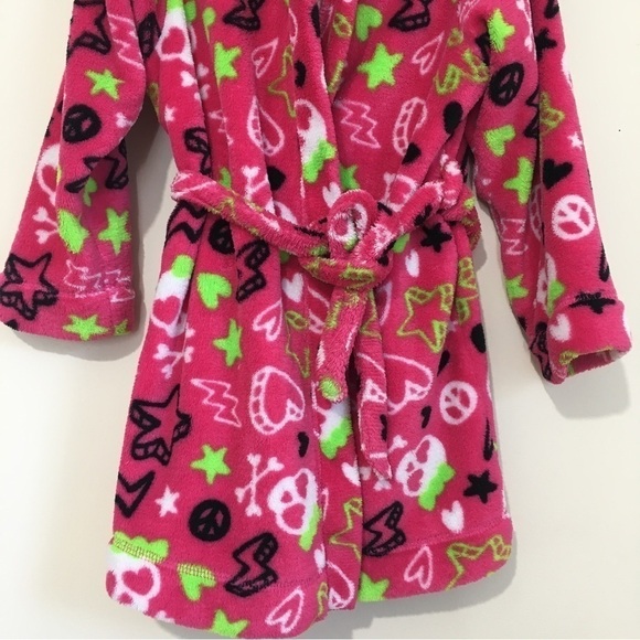 SO little girls pink hooded belted robes - Picture 6 of 12